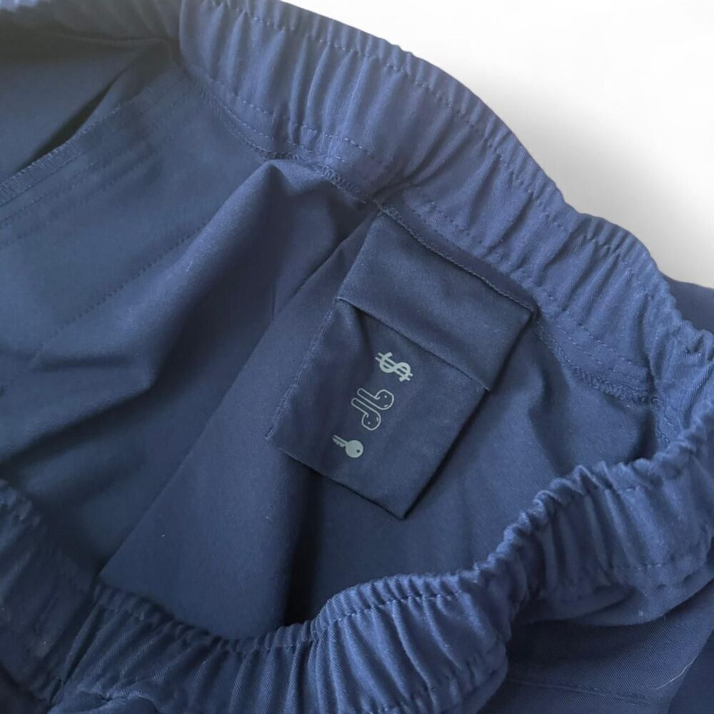 FIGS Navy blue Zamora jogger scrub pants. - Picture 7 of 8